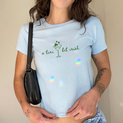 A Tini Bit Irish Babytee, St. Patrick's Day Shirt