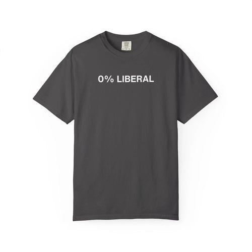 0% Liberal T-Shirt,  Unisex Tee