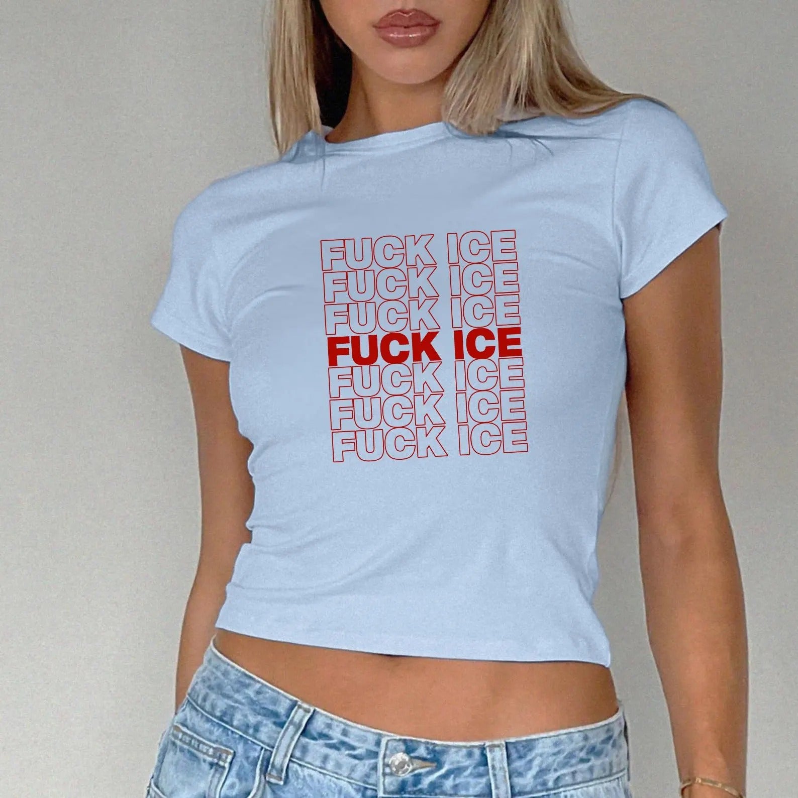 F*ck Ice Babytee, LA Ice Protest, Abolish Shirt